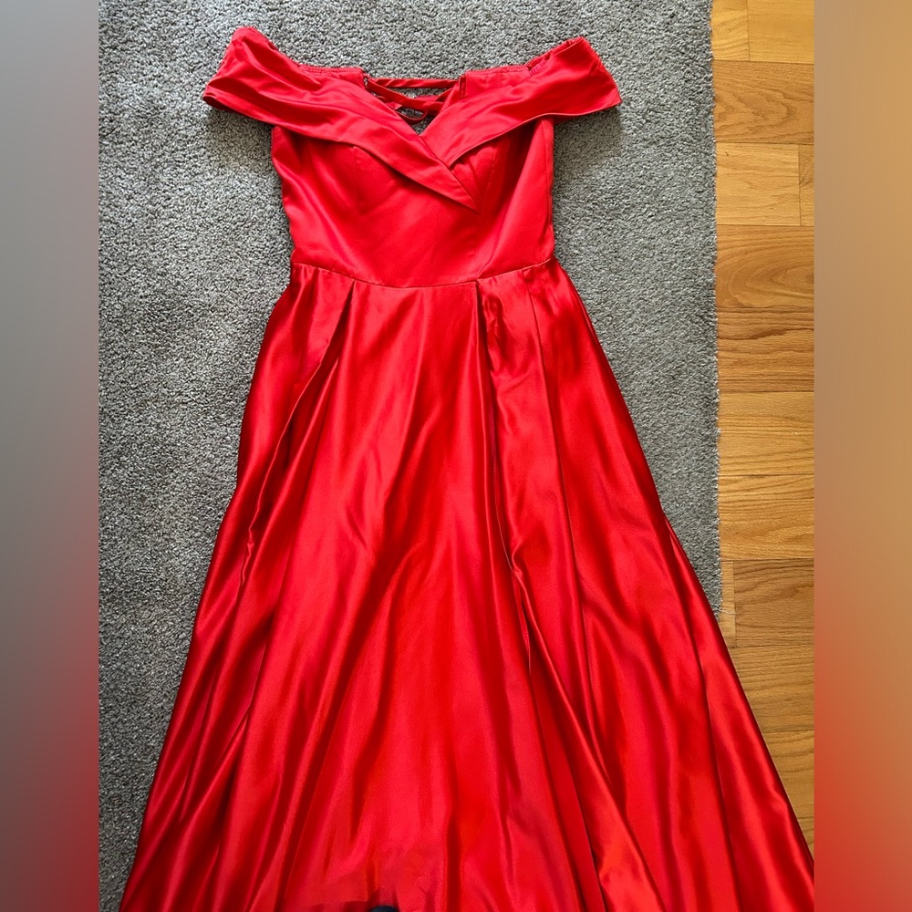 Off the shoulder prom dress - Picture 6 of 15